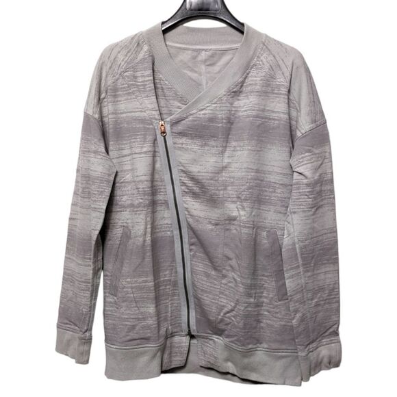 LULULEMON Mula Bundle Wrap Jacket Silver Spoon 8 - Picture 1 of 8